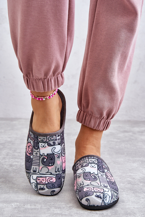 Flip-flops Befado Cats 155D208 Grey
