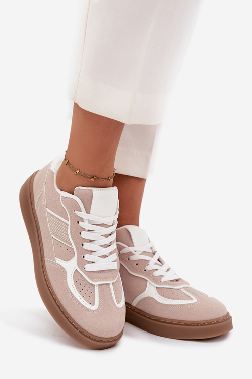 Low Women's Sneakers Beige Brenelle