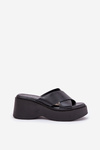 Women's Platform And Wedge Sandals Black Nelithraea
