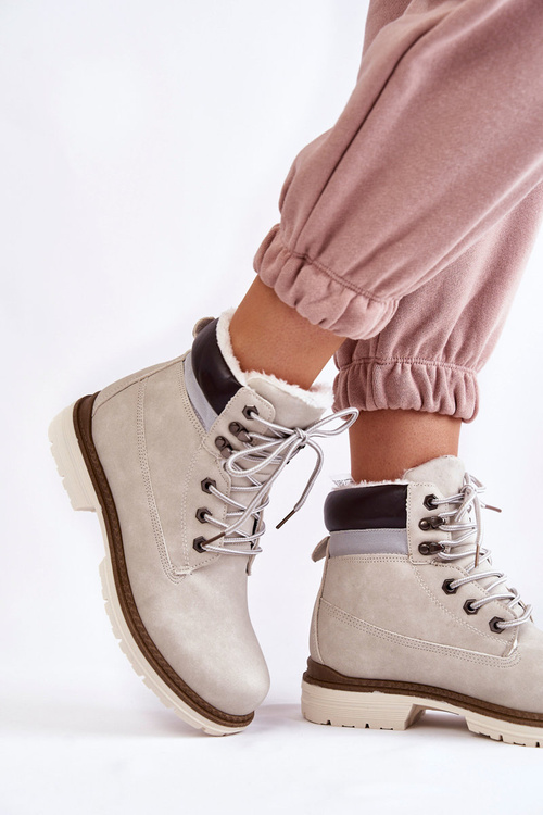 Women's Warm Boots Light Grey Lonne