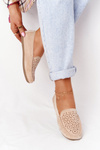 Women's Suede Loafers Beige Molly