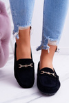 Women's Comfort Suede Moccasins Black Anzio