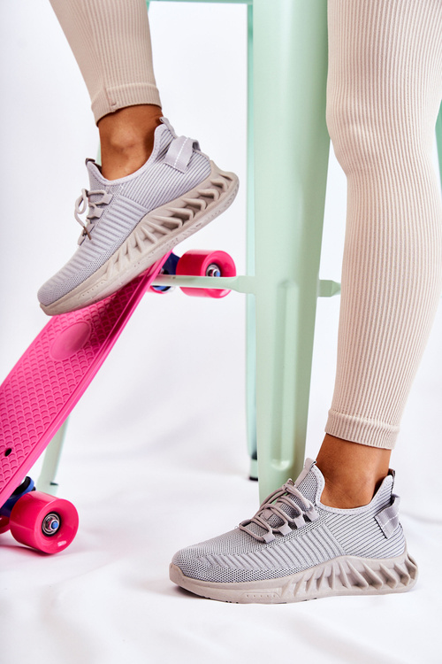 Women's sports material shoes Grey Lenney