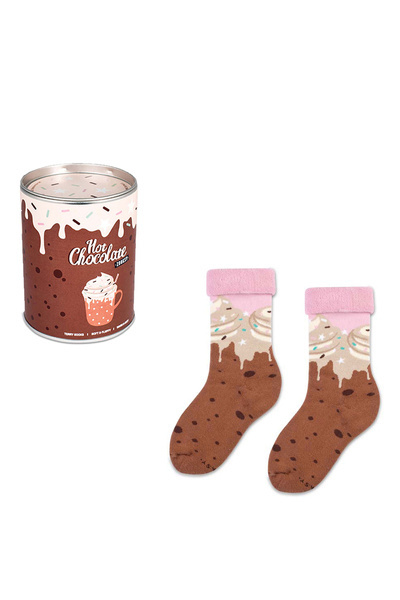 Dziecięce Skarpetki Zooksy Frotte Warm Winter Hot Chocolate