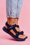 Women's Sandals Big Star Navy FF274A601