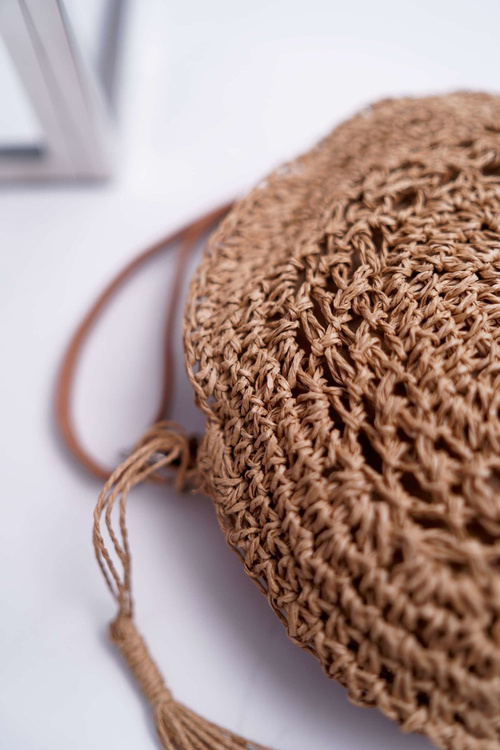 Braided Handbag Octario Camel