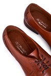 Men's Leather Moccasins With Light Sole BEDNAREK Light Brown