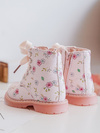 Kids' Insulated Zip-up Boots Pink Dolida