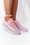 Women's Sports Shoes On A Rubber Sole Pink Freestyler