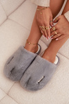 Furry Women's Slippers Gray Belinna