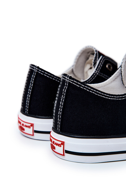 Trampki Męskie Cross Jeans Czarne JJ1R4003C