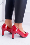 Women's Sergio Leone Red Lacquered Orsola pumps