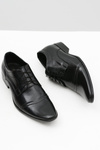 Men's Black Willy Visiting Half Shoes