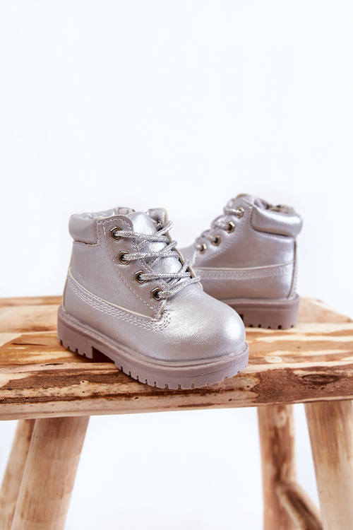 Children's Boots With Zipper Silver Dexter