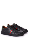 Men's Leather Shoes Trainers BEDNAREK Black
