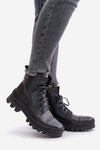 Zazoo 2831 Women's Boots Made Of Natural Leather Black