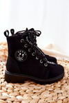 Children's Boots Warm Black Mini Aspen