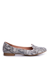 Sergio Leone Women's Ballerinas White Snake BL610