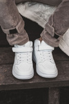 Children's High Sport Shoes White Berty
