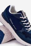 Buty Sportowe Męskie Granatowe Cross Jeans LL1R4051