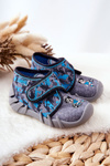 Slippers Befado 523P014 Grey-Blue