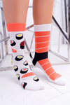Women's Socks SOXO Good Stuff "not to pair" Sushi