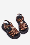 Girls Sandals With Decorative Detail Panther Serina