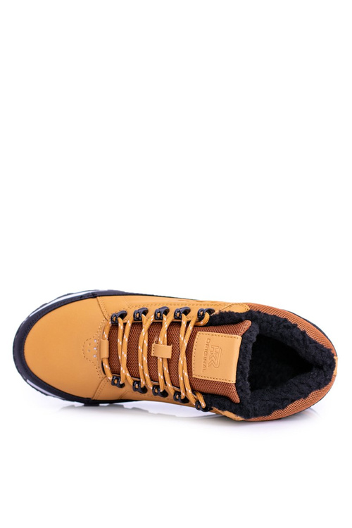 Męskie Ocieplane Buty Trekkingowe Camel Newlans2