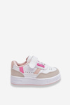 Classic Children's Sports Shoes White and Pink Marlin