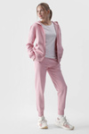 Women's Hoodie Zip Up Cotton 4F Pink 4FWMM00TSWSF1467-56S