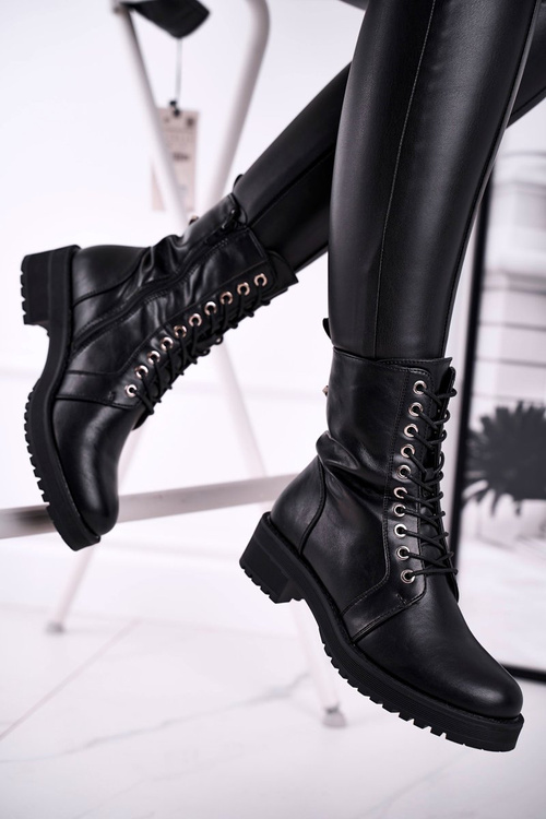 Women's Boots Black Support Me