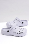 Women's Foam Flip Flops Kroks EVA Grey