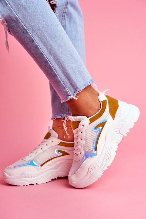 Sporty Women's Shoes Yellow White Memory