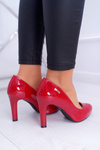 Women's Lacquered pumps Sergio Leone Red Campbell