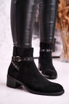 Women’s Boots Sergio Leone Suede Black BT615