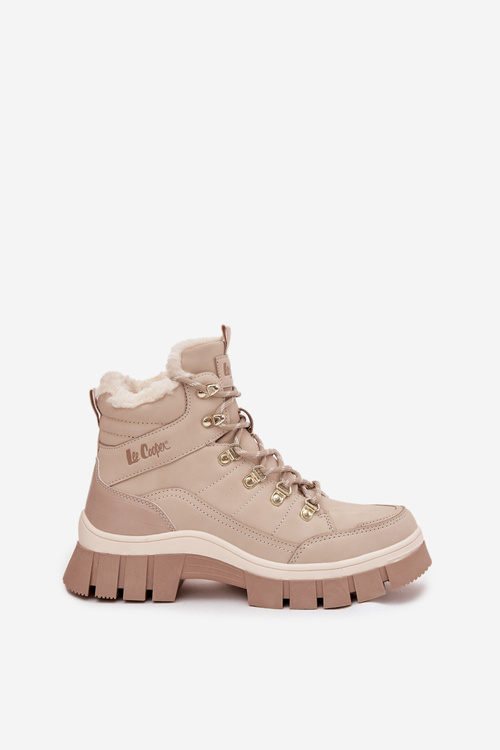 Insulated Women's Trappers Lee Cooper LCJ-25-31-3910 Beige