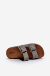 Men's Flip-flops with Cork Sole Grey Rosawia