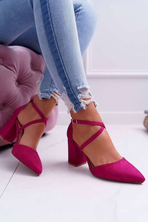 Women's Stiletto pumps Fuchsia Traffic