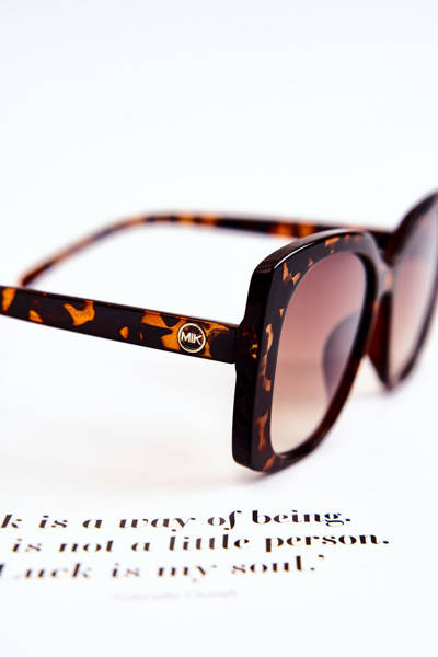 Fashionable Sunglasses Marbled M2321 Brown
