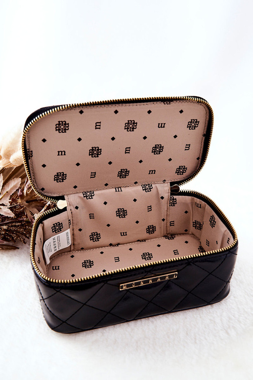 Quilted cosmetic bag Monnari CSM0030-020 Black