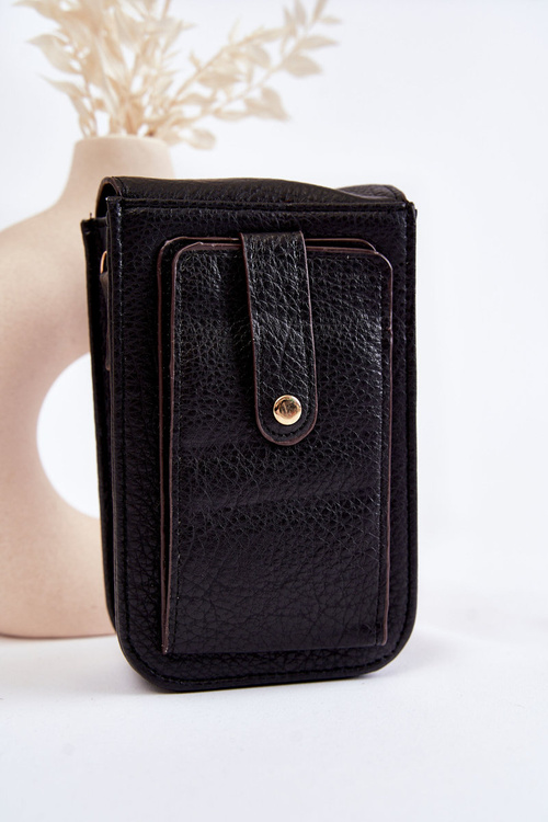 Small Purse With Ornament Black Neliss