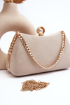 Visiting Bag Clutch Nadrei Beige