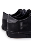 Men's Leather Sneakers BIG STAR JJ174227 Black