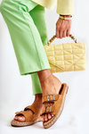 Classic Suede Women's Slippers Camel Casilda