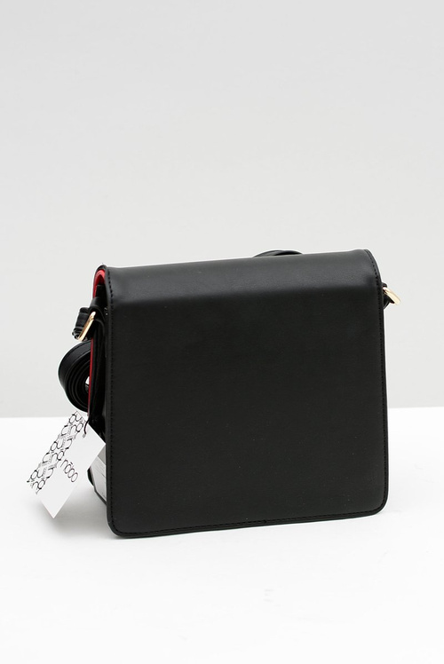 Nobo Women's Small Black Handbag Letter Bag