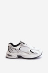 Women's Sports Shoes Sneakers White-Black Leranea