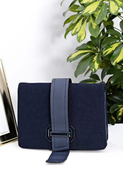 Women's Handbag Navy Blue Letterbox