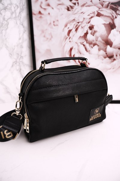 Messenger Bag Trunk Purse LAURA BIAGGI Black