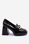 Pumps On Massive Heels Black Nataly