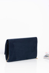 Women's Clutch Bag Gold Accessories Navy Blue